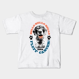 Fluff Cancer! 2024 wyatt the gsp Kids T-Shirt